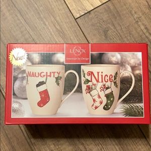 Lenox Holiday Mugs